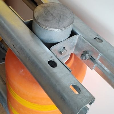 ISO9001 2008 Sécurité routière certifiée EVA Barils rotatifs