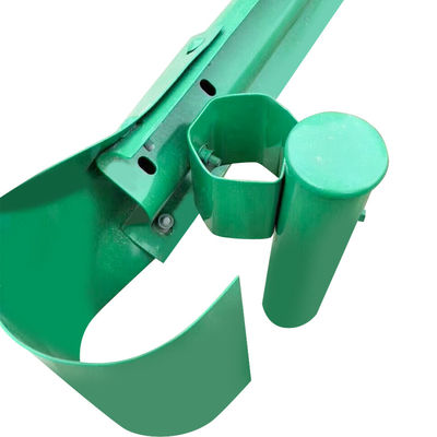 Barrière de protection de la sécurité routière avec extrémité de nez galvanisée à chaud ISO9001 2000