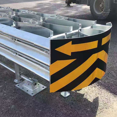 Barrière de coussin d'accident galvanisée et en poudre pour la sécurité routière