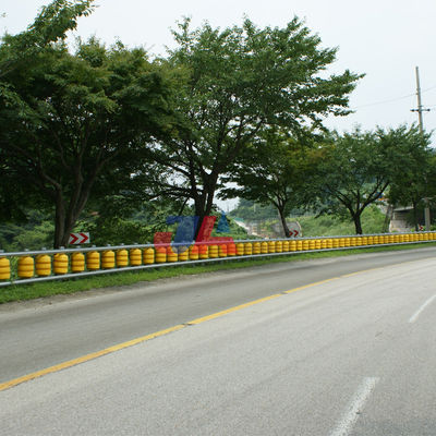 Sécurité de la circulation routière barrière galvanisée à chaud galvanisée routière à baril rotatif garde-corps
