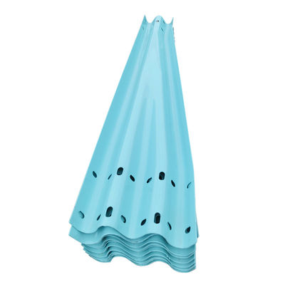 Barrière de protection routière W poutres avec revêtement galvanisé à chaud et longueur personnalisée