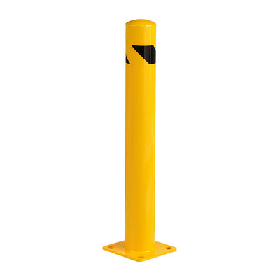 Barrière de collision d'atelier Protecteurs de colonne de barrière droite pour la sécurité routière extérieure