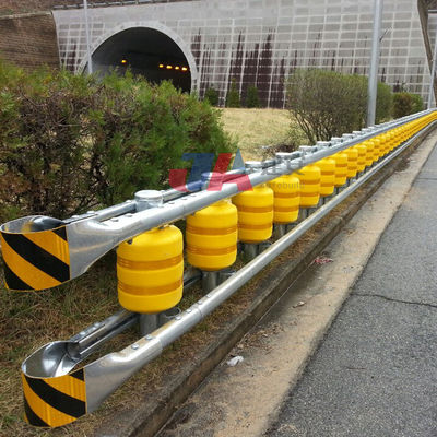 Sécurité routière anti-corrosion garde-corps rotatif EVA/PU