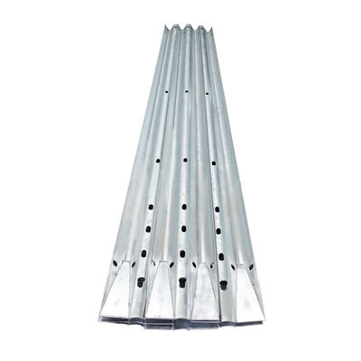 Fin de pont de garde à roulement galvanisé et en poudre pour une protection durable