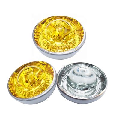 Marqueur à LED hautement visible Petit verre œil de chat routier pour la sécurité routière IP68 accrédité