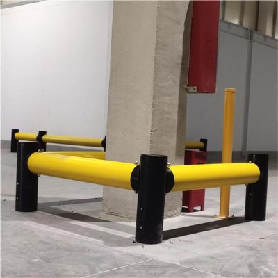 Protecteurs de colonne de barrière de collision pour la sécurité routière certifiés CE jaune