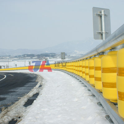 Poudre galvanisée revêtue de construction sûre barrière de circulation routière barrière de sécurité rouleau de collision