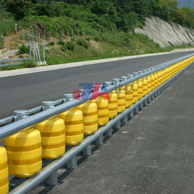OEM Barrière de sécurité à rouleaux routiers garde-corps Barrière de collision à rouleaux galvanisés à chaud