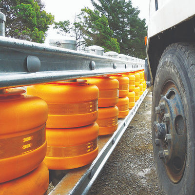 Réglage anti-collision en rouleau rotatif pour les rampes routières Q235 et Q345