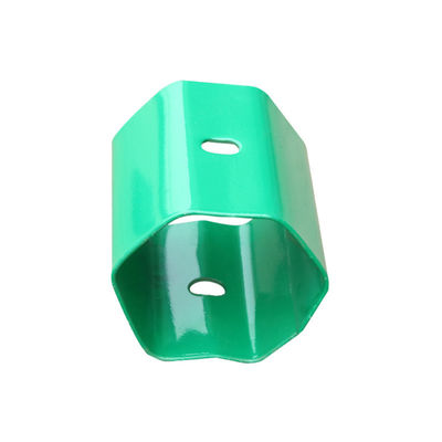 Q235 Q345 Distributeur de garde-corps galvanisé à chaud avec revêtement par pulvérisation plastique