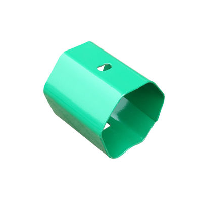Q235 Q345 Distributeur de garde-corps galvanisé à chaud avec revêtement par pulvérisation plastique