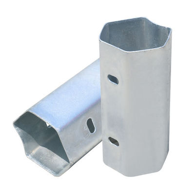 Q235 Q345 Distributeur de garde-corps galvanisé à chaud avec revêtement par pulvérisation plastique