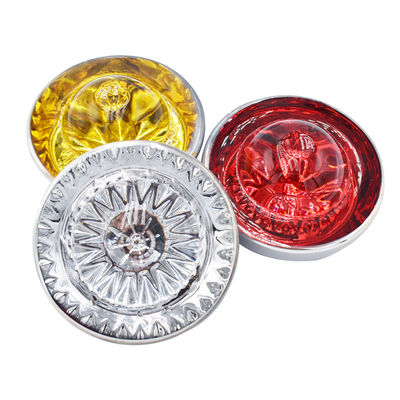 G105 Ronde œil de chat étalon de route solaire en rouge bleu jaune blanc vert couleur LED