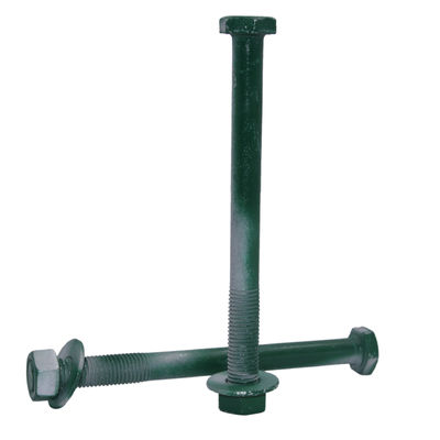 Fermeture à joints hexagonale en acier au carbone galvanisé 5/8&quot;-11&quot;X 2&quot; pour la route antiterroriste