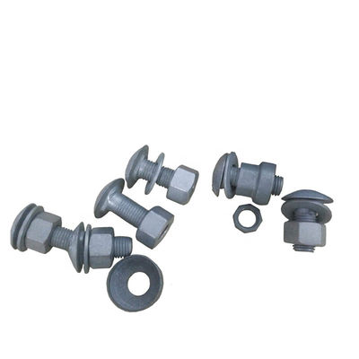 Fermeture à joints hexagonale en acier au carbone galvanisé 5/8&quot;-11&quot;X 2&quot; pour la route antiterroriste