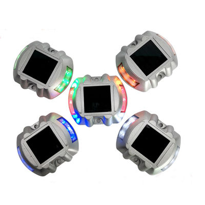 G105 LED Strobe Solar Flashing Light Round Road Stud pour la sécurité routière