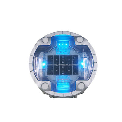 Couleur LED étanche à l'eau Soleil Aluminium Cat Eye Réflecteur routier Stud pour la sécurité routière