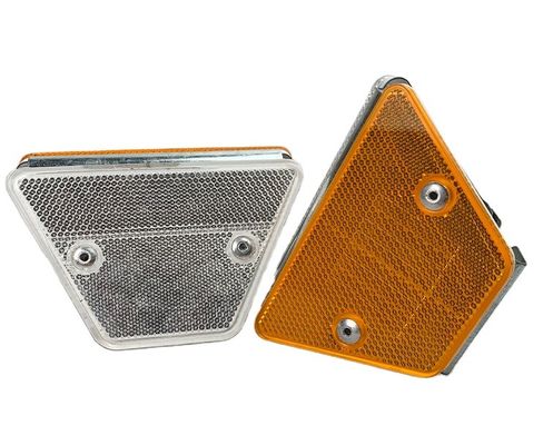 Réflecteur de roue en plastique de type V 100*100*20 mm pour l'éclairage routier
