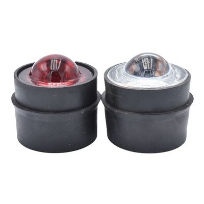 Réflecteur de roue en verre Cat Eye pour la route Rouge Bleu Jaune Blanc Vert Couleur LED