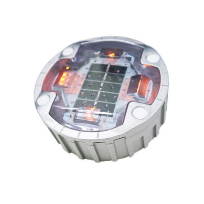 Avertissement sur la route Cône G105 Led Soleil Aluminium Cat Eye Route ronde Stud pour la sécurité routière