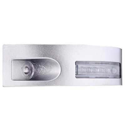 LED solaire en aluminium moulé semi-cercle Cat Eye Road Stud pour l'avertissement de sécurité routière