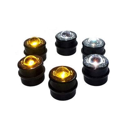 Matériau du corps en fonte alliage d'aluminium plastique LED Strobe Road Stud pour une visibilité élevée