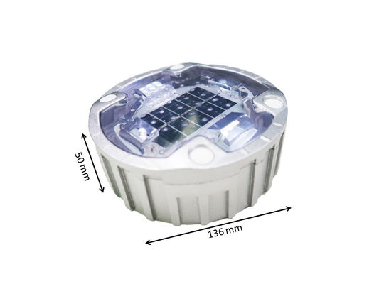 Échafaudage solaire intégré avec aluminium et LED en rouge bleu jaune blanc vert