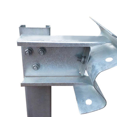 Barrière de sécurité routière avec acier galvanisé Q235 Q345 et certification ISO 9001