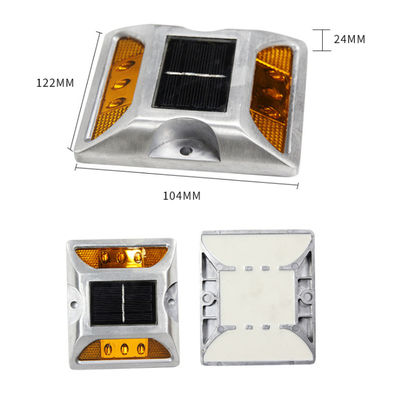 Les yeux de chat à double face et les roues solaires sont fabriqués à partir de PC en aluminium