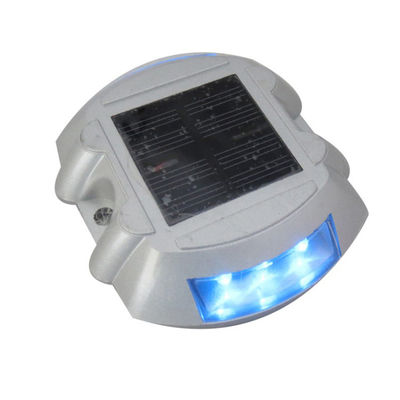 Signe d'avertissement rouge sur la route LED Solar Cat Eye Road Stud pour une sécurité accrue