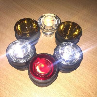 Taille personnalisée Stud routier en aluminium Cat Eye Stud routier réfléchissant pour la sécurité routière