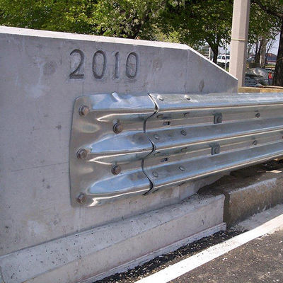 Sécurité extérieure en acier galvanisé autoroute garde-corps pont Fin avec la sécurité routière