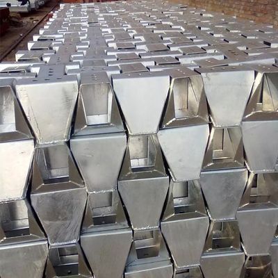 Dispositif d'écartement des garde-corps en acier galvanisé revêtu de zinc à chaud avec certification ISO9001 2008