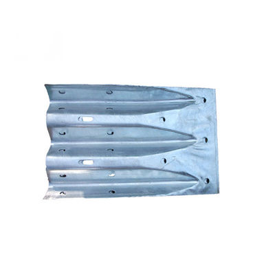Sécurité routière personnalisée galvanisée W Beam Highway Guardrail End pour le terminal routier