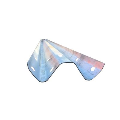 Barrière de sécurité routière en acier inoxydable galvanisée en poudre revêtue de poutre W