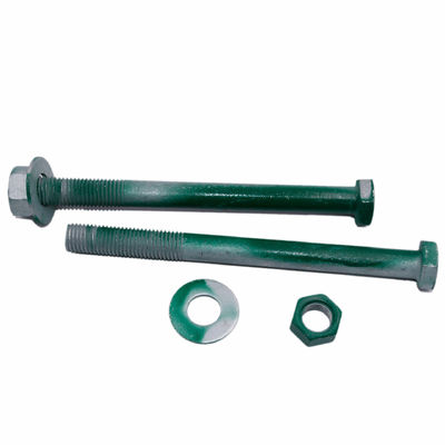 Garde routière 8.8 Boulure hexagonale et écrous Boulure en acier inoxydable pour personnalisé