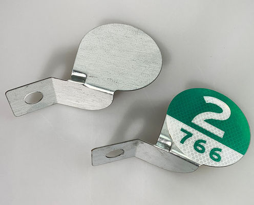 Postes d'avertissement de sécurité en plastique à haute distance visible avec personnalisation de couleur personnalisée