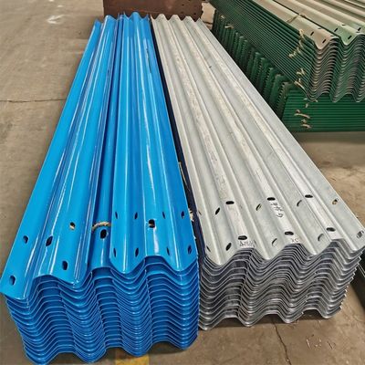 Aashto M180 W approuvé par ISO14001 garde-corps à poutre pour barrière routière en acier galvanisé