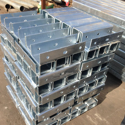Distributeur de garde routière galvanisé en zinc revêtu de canal U pour un système de soutien solide