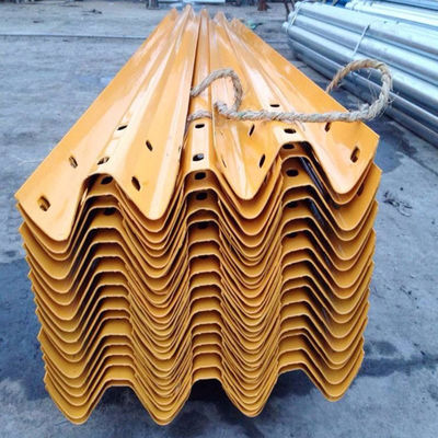 Barrière de sécurité routière AASHTO M-180 Barrière de protection en acier galvanisé à chaud laminé à froid