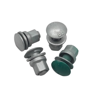 Q235 Q345 boulon galvanisé à chaud et écrous pour barrière de circulation