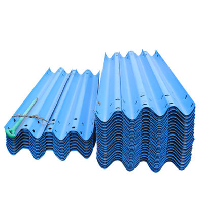 Galvanisé Q235 Q345 Couleur revêtue American Standard Highway Guardrail barrière de circulation