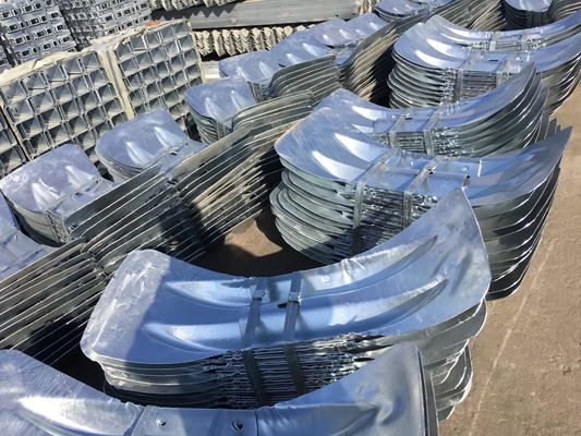 Aile d'extrémité anti-corrosion de la barrière de sécurité routière avec terminal de queue de poisson en acier Q235 Q345