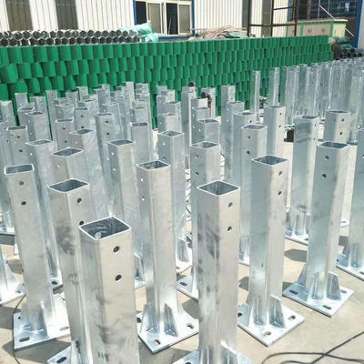 Postes de flange galvanisés à chaud pour barrière de garde de pièces galvanisées à chaud