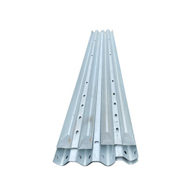 Barrière de protection galvanisée de 550 à 600 g/m2 revêtue de zinc et revêtue de poudre
