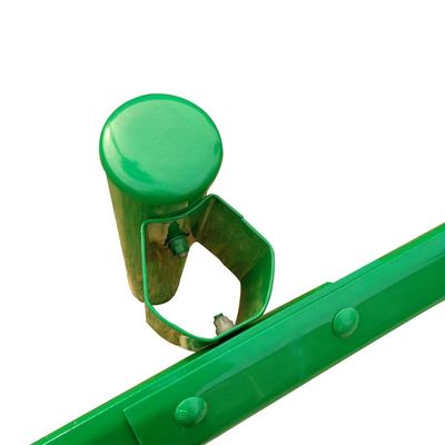 Q235 Q345 Barrière de protection en acier 2 courbée pour la sécurité routière