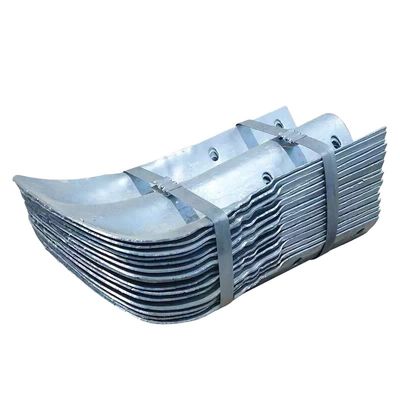 Garde-corps en acier inoxydable Aile de la queue de poisson Terminus avec spécifications personnalisées