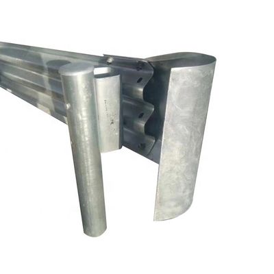 Sécurité routière barrière en acier galvanisé avec revêtement en poudre et haute durabilité