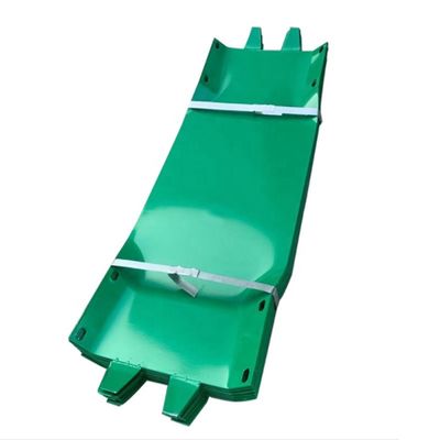 Sécurité routière barrière en acier galvanisé avec revêtement en poudre et haute durabilité