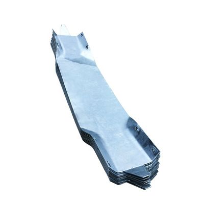 Sécurité routière barrière en acier galvanisé avec revêtement en poudre et haute durabilité